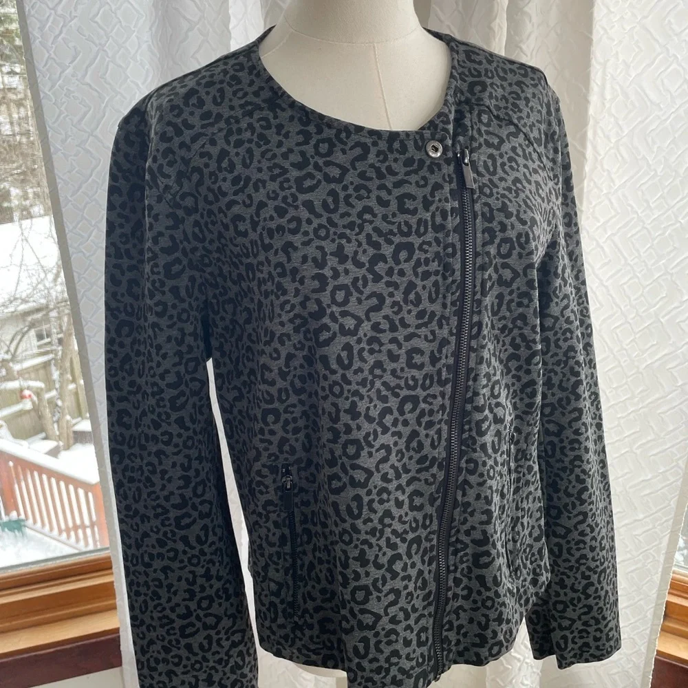 Bagatelle Leopard Print Women's Jacket Spring Large